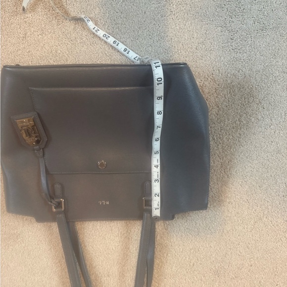 Ralph Lauren gray leather tote - Picture 6 of 6